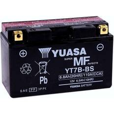 Yt7b bs Yuasa batteri, YT7B-BS (CP) Inkl syra (6) slutna batterier