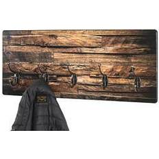 HAKU Möbel HAKU Möbel Wandgarderobe 18888 Motiv Holz 5