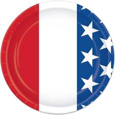 Beistle Patriotic Plates