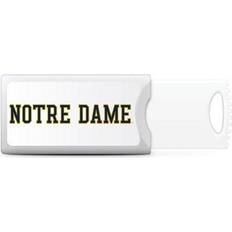 Memory Cards & USB Flash Drives OTM Essentials White Notre Dame Fighting Irish 32GB Push USB Flash Drive