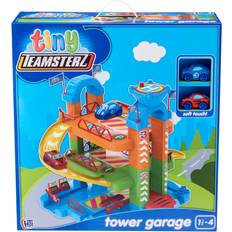 Speelgoedgarages Teamsterz Tiny garagetoren met 1 auto