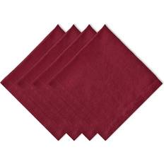 Multicolored Cloth Napkins Design Imports DII Cranberry Linen Cloth Napkin Multicolor (50.8x50.8)