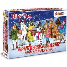 Craze ADVENTSKALENDER 2022 julmarknad BIBI OCH TINA leksakskalender för flickor B&T julkalender spelfigurer 33340