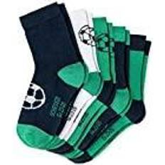 Grün Socken Schiesser Unisex Kindersocken 5er-Pack Soccer mehrfarbig Gr. 31-34