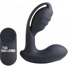 Vibrerende Prostata stimulatorer XR Brands Prostate Plug-AG676 Black Einheitsgröße