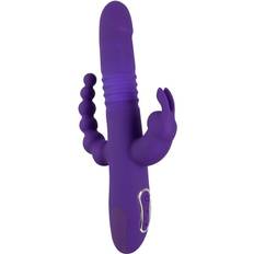Sexlegetøj You2Toys Thrusting Pearl Triple Vibrator Purple