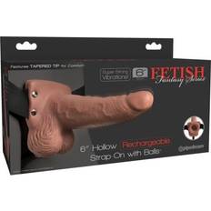 Pipedream Dildo indossabili Pipedream FF 6 Hollow Strap-On with Ball