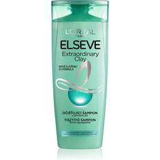 Clay shampoo L'Oréal Paris Elseve Extraordinary Clay Rebalancing Shampoo Feuchtigkeitsspendendes Shampoo 400ml