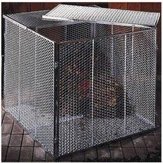 Argent Compost Brinkmann Couvercle Pour Composter 80x 80