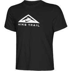 Löpning - Orange T-shirts NIKE DRI-FIT Trail Men's Running T-shirt