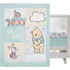 Lambs & Ivy Disney Baby Winnie the Pooh Hugs 3-Piece Nursery Crib Bedding Set 11x20.5"