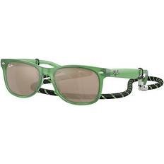 Ray-Ban Niño Gafas de sol Ray-Ban New Wayfarer Kids Summer Capsule - Dorado Oro Lentes