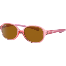 Ray-Ban Rb9187s Kids Pink Frame Brown Lenses