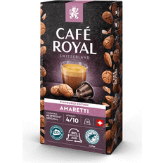 Kaffee maschine Cafe Royal Amaretti Flavoured 100 Kapseln Maschine Intensität