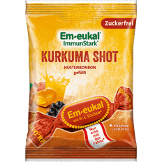 Ekologiska Tabletter & Pastiller Dr. C. Soldan GmbH EM-EUKAL Bonbons Kurkuma-Shot gefüllt zuckerfrei 75 Gramm