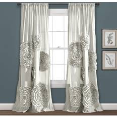 Lush Decor Serena Fönstergardinspanel 137 cm B x 213 cm L