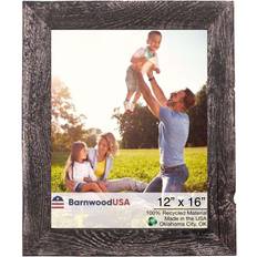 Interior Details Barnwood USA Rustic Farmhouse Standard Reclaimed Picture Smoky Photo Frame