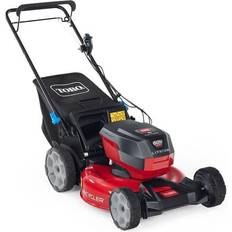Battery Powered Mowers Toro 21 Recycler SmartStow 60-Volt Brushless Battery Powered Mower