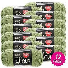 Red Heart Red Heart With Love Yarn Lettuce Multipack of 12