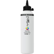 Daler Rowney System 3 Fluid Acrylic Titanium White 500ml