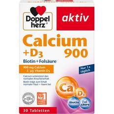 Hjerter Vitaminer & Mineraler Doppelherz aktiv Calcium 900 + D3