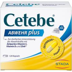 Cetebe Abwehr plus Vitamin C+Vitamin D3+Zink Kapsel n