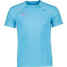 Nike Dri FIT Strike Men's Short Sleeve Football Top - Blue