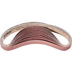 Pferd Sandpaper Belt Grit 120 520 mm x 20 mm 10 pcs