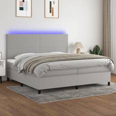 vidaXL LED-lys stof Kontinentalseng