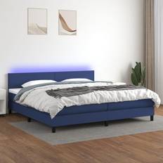 vidaXL LED-lys stof Kontinentalseng