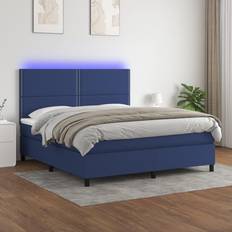 vidaXL LED-lys stof Kontinentalseng