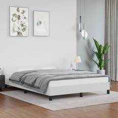 vidaXL Bedframe Met Hoofdbord 140x200 cm Wit