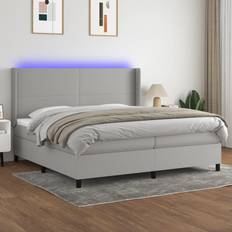 Senge & Madrasser vidaXL LED-lys stof Kontinentalseng