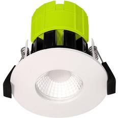 Luceco 6W 600LM Dimmable Fire Ceiling Flush Light