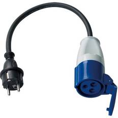 220v kabel 1852 Marine Cee 220v hun til almindelig han 0.50m kabel 2.5mm2