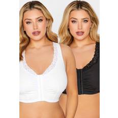 Yours Pack Non Padded Lace Trim Bras Bras