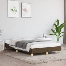 vidaXL uden Madras Mørkebrun 120x200 cm Sengeramme