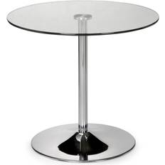 Pedestal chrome Pontus Chrome & Coffee Table