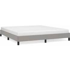 vidaXL 160x200 stof Sengeramme