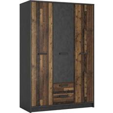 Furniture To Go Grey Wardrobes Furniture To Go NUBI Wardrobe 196x220cm