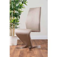 Grey - Metal Kitchen Chairs Furniturebox Box 2 Luxury Z Stylish Kitchen Chair