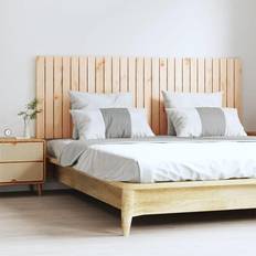 Beds & Mattresses vidaXL Solid Wood Pine 166 x 3 x 60 cm Brown Headboard