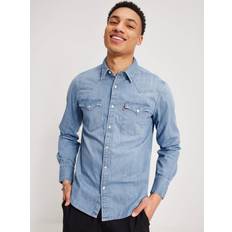 XXL Camicie Levi's Barstow Denim Long Sleeve Shirt - Blue