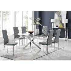 Silver Dining Sets Furniturebox Uk Dining Set