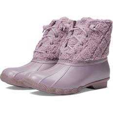 Purple - Women Lace Boots Sperry Women's Winter Boot, Purple