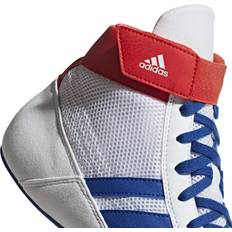 Men - Red Gym & Training Shoes Adidas HVC Wrestling Shoes White/Red/Royal