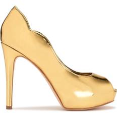 Platform Heels & Pumps Nine West Hilare Women's Platform Heels, 8.5, Yellow