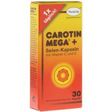 Vitamine & Mineralien Vitamine + Mineralstoffe, Carotin Mega + Selen-Kapseln, St.