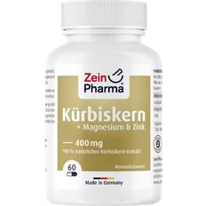 Zink og magnesium KÜRBISKERN PLUS Zink+Magnesium Kapseln 60 Stk.