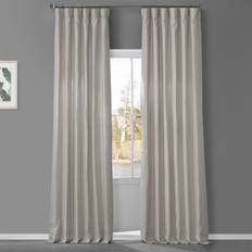 Half Price Drapes 213 cm Franska Linnegardiner 127 x 213 Fresh Kaki